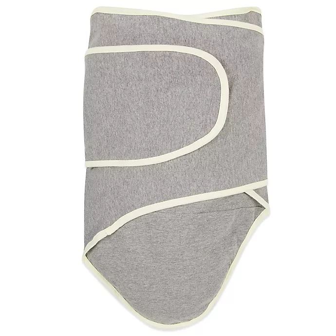 Miracle Blanket® Swaddle in Grey/Yellow | buybuy BABY