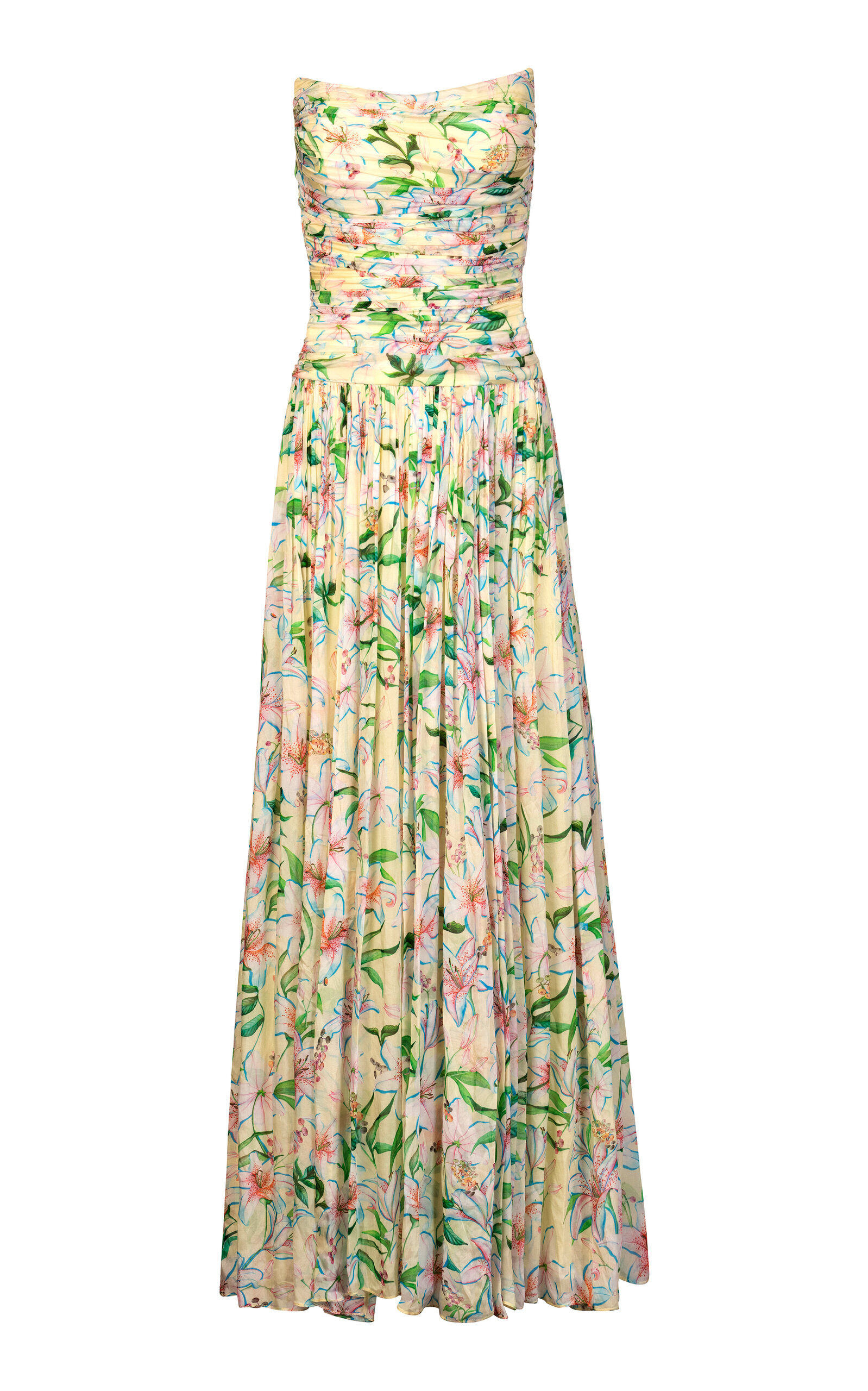 Yellow Lily Blossom Gown | Moda Operandi (Global)