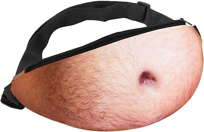KETEP Dad Beer Belly Funny Bag Gag Gifts Funny Gifts White Elephant Gift 2021 New Upgraded 3D Men... | Amazon (US)