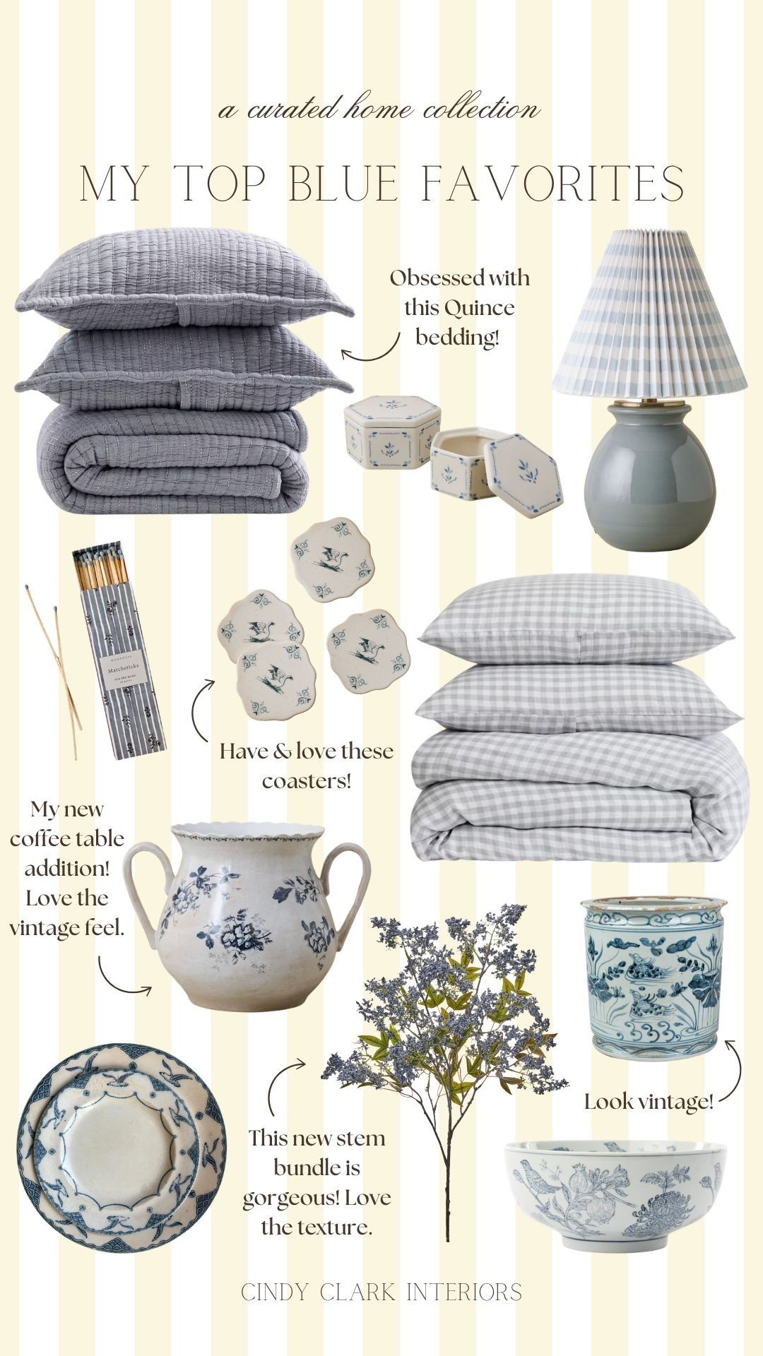 A capsule of all my favorite things blue! I’m loving this color right now, and have slowly been incorporating it into our home! 

#LTKHome