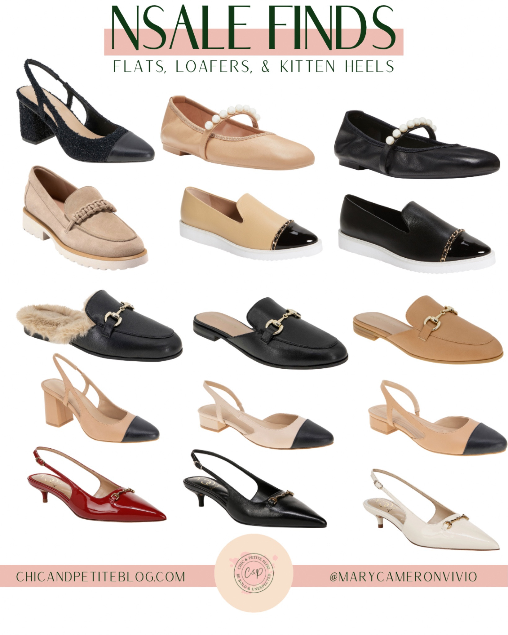 Nordstrom Anniversary Sale Flats, Loafers, and Kitten Heels || NSALE is the best place to buy investment pieces you’ll wear and love in the upcoming months! I stock up on basics that I know I’ll wear for years. Early Access has started - Icons, Ambassadors, and Influencers can all shop! (Below are all the dates ⬇️)

You can now add items from the NSale to your wishlist in the Nordstrom app to quickly check out once the sale goes live! NSale start dates depending on cardmember:
- July 9th early access for Icons
- July 10th early access for Ambassadors
- TODAY Thursday July 11th early access for Influencers
- Monday July 15th opens to everyone


Heels // kitten heels // burgundy // Gucci inspired // look for less // horse bit // Sam Edelman // Nordstrom finds // Nordstrom fashion // NSale // fall transition // transitional outfit // transitional piece // fall finds // fall style // autumn finds // flats // loafers // Chanel inspired // Karl Lagerfeld // Steve Madden // Stuart Weitzman 

#LTKSaleAlert #LTKxNSale #LTKSummerSales