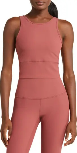 Luxe Rib Two-Way Crop Tank | Nordstrom