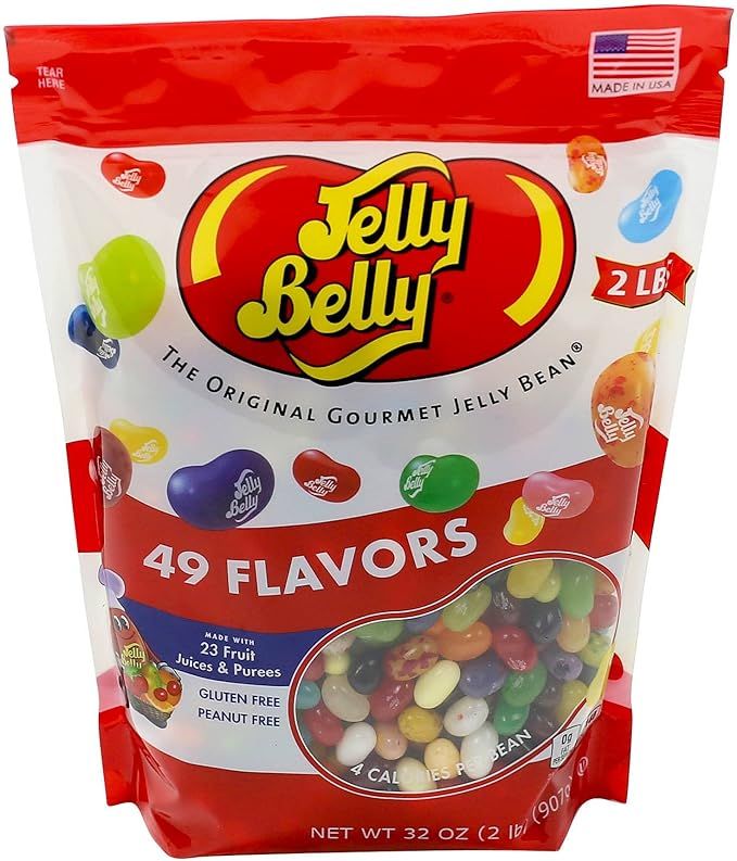 Jelly Belly Jelly Beans, 49 Flavors, 2 Pound (Pack of 1) | Amazon (US)