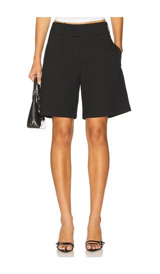 NIIHAI The London Suit Shorts in Black. - size L | Revolve Clothing (Global)