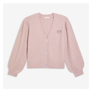 Women+ Cropped Blush Cardi | Joe Fresh