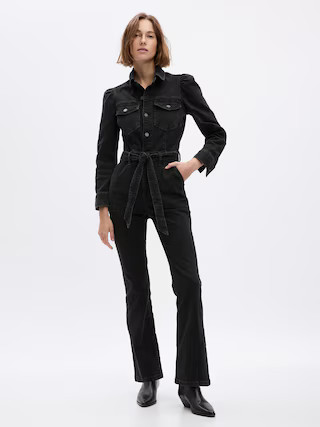 Western Denim Jumpsuit with Washwell | Gap (US)
