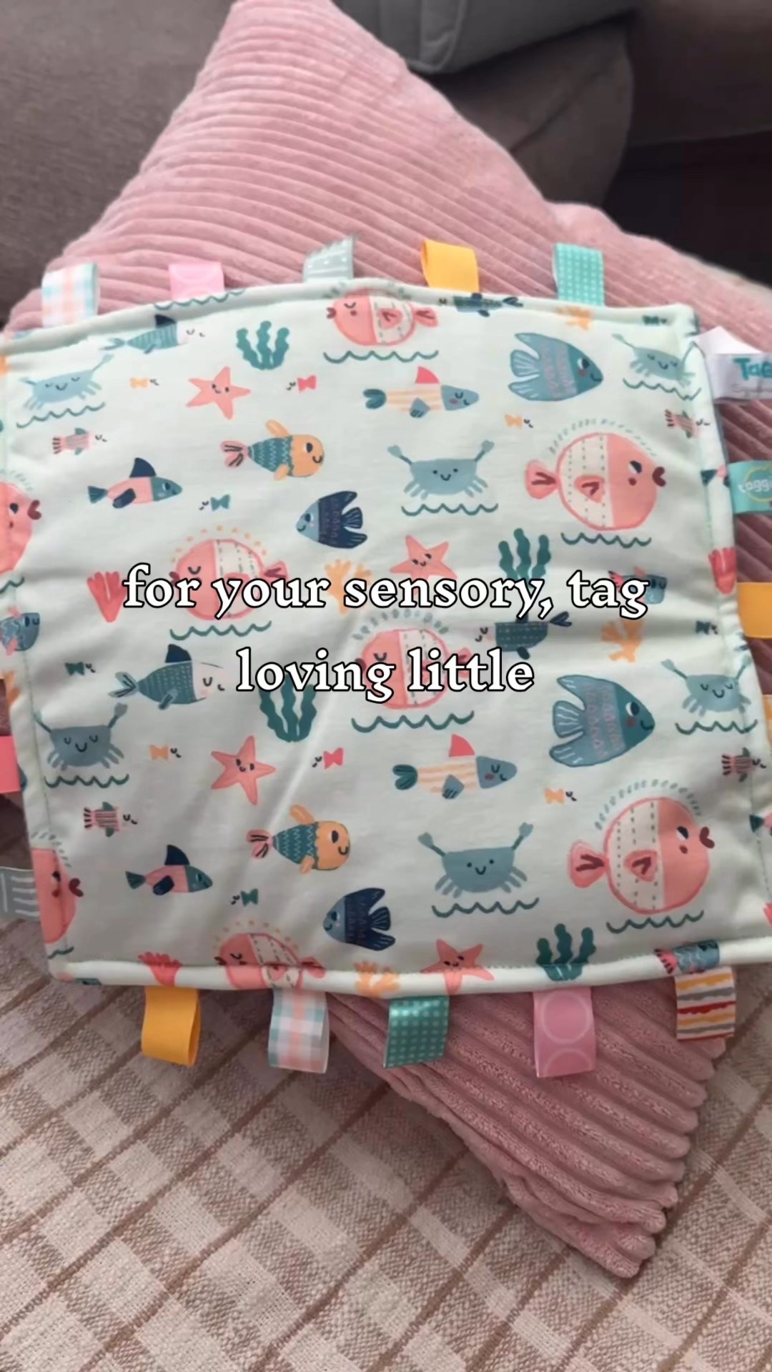 Must have soft cozy sensory friendly blanket for your TAG loving littlies 

#LTKBaby