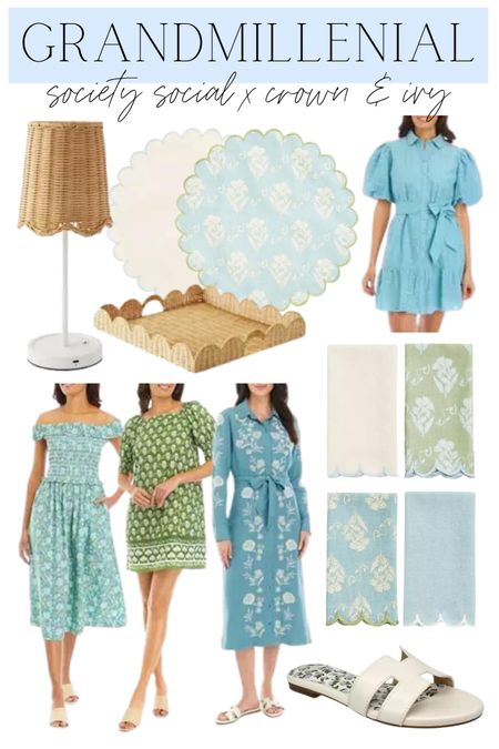 So many new grandmillennial finds in the Society Social x Crown & Ivy collection that dropped today! And there’s more coming next week 😍

Grandmillennial style, grandmillennial dress, grandmillennial home, grandmillennial decor, block print dress, blue & white

#LTKfindsunder50 #LTKhome #LTKfindsunder100