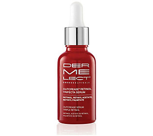 Dermelect Outcrease Retinol Trifecta Serum | QVC