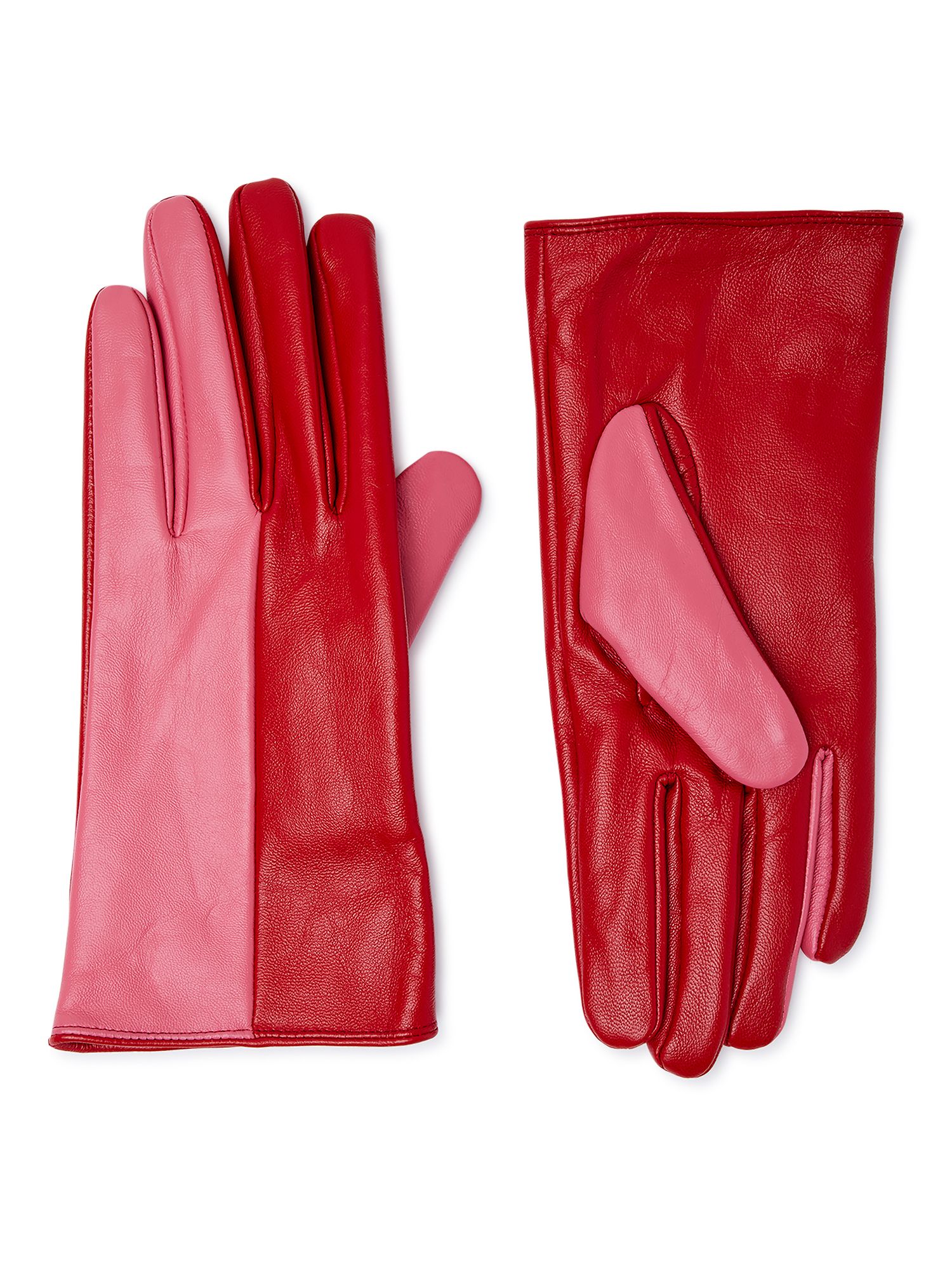 Scoop Women’s Two Tone Leather Gloves | Walmart (US)