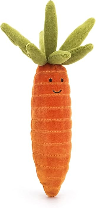 Jellycat Vivacious Vegetable Carrot Stuffed Toy, 6.5 inches - Vegetable Plush - Great Gift Idea | Amazon (US)