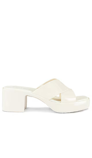 Bubblegum Mule in Cream Shiny | Revolve Clothing (Global)