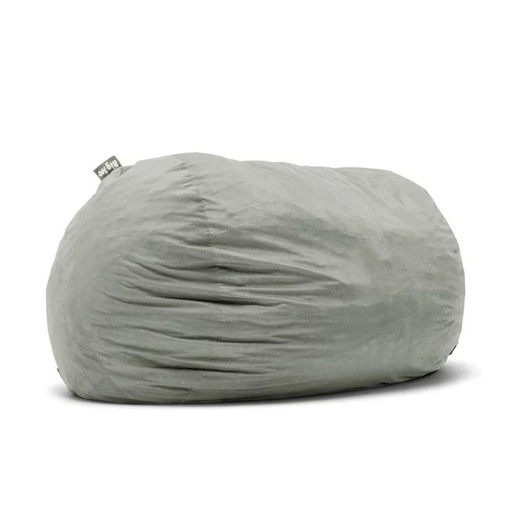 Big Joe Fuf XXL Foam Filled Bean Bag Chair, Fog | Walmart (US)