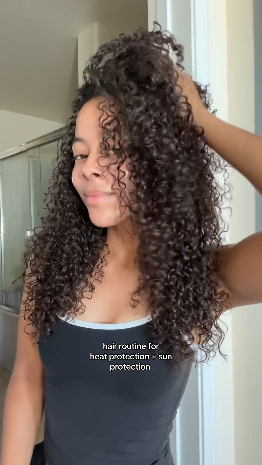 if u want bouncy, defined & heat protected / sun protected curls this summer, try this 💕

#curlyhair #curlyhairproducts #curlyhairroutine #hairproducts #heatprotection 

#LTKBeauty