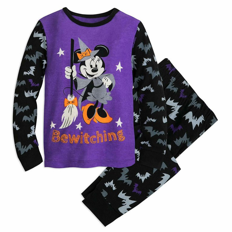 Disney Store Minnie Mouse Halloween 2PC Long Sleeve Pajama Set Girl Size 4 | Walmart (US)