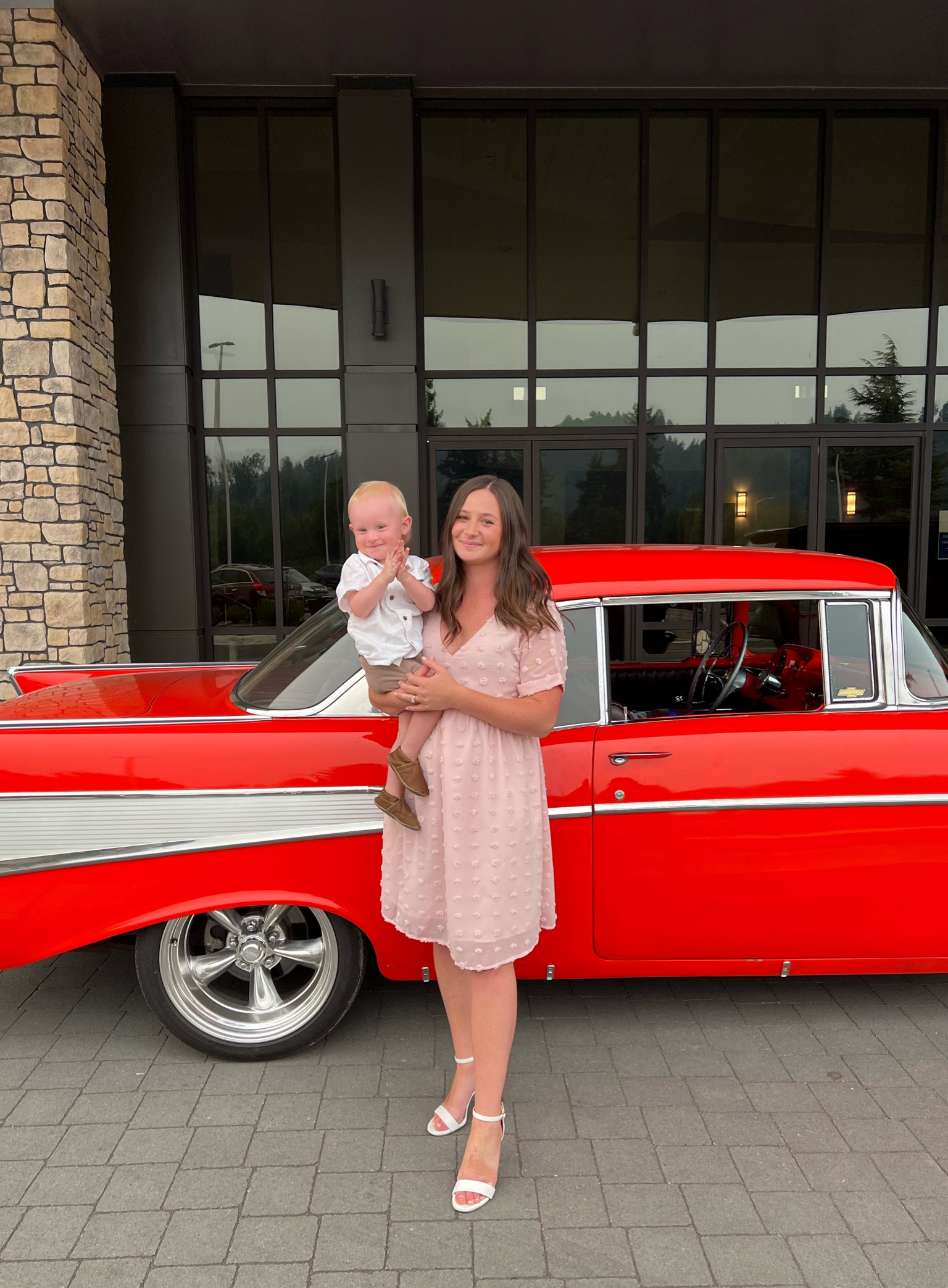 Wedding Oufit this past weekend & this pink dress is only $20 on SALE right now! 

#LTKstyletip #LTKunder50 #LTKsalealert