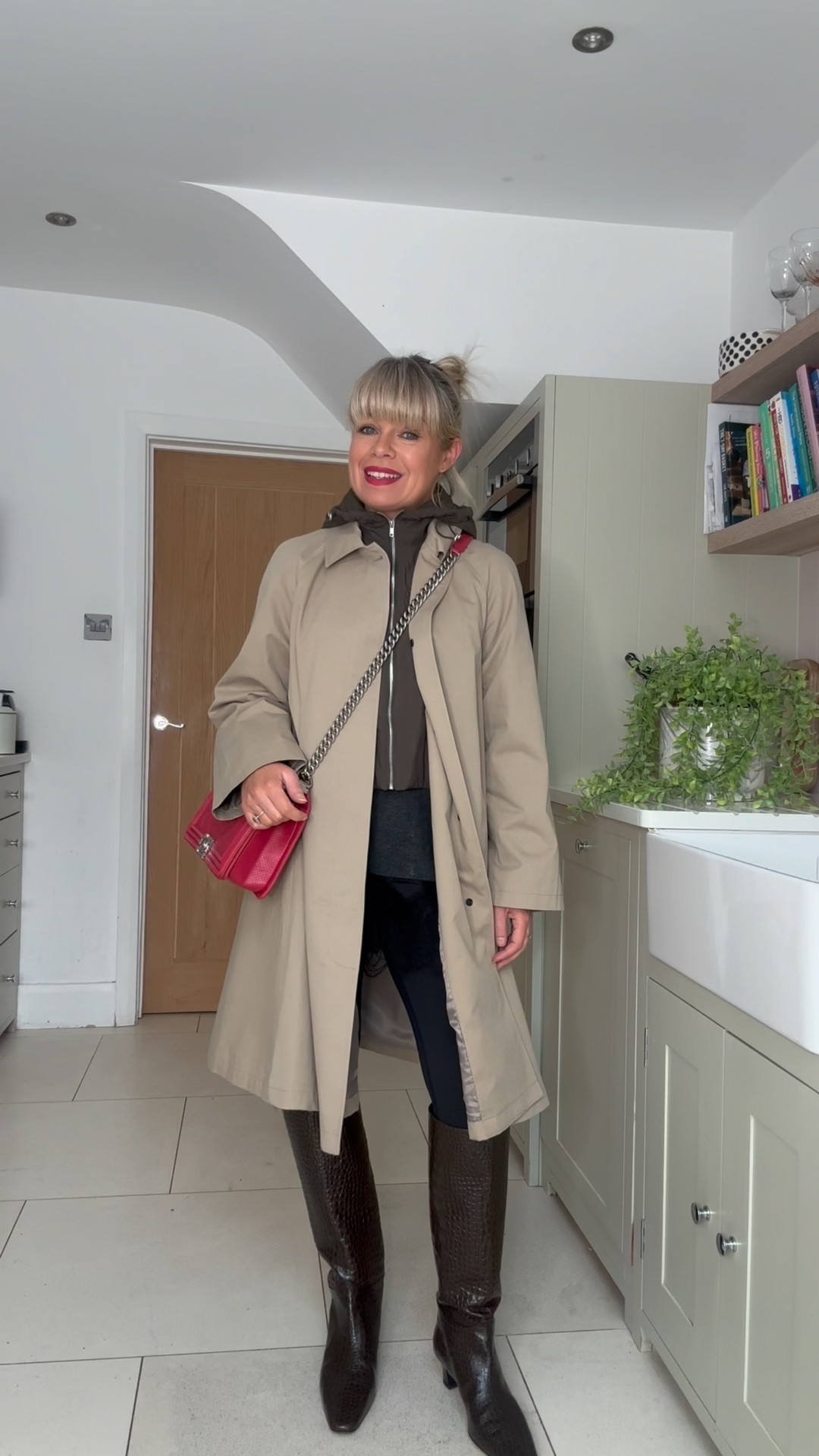 Quick very comfy outfit love this Massimo Dutyi trench 

#LTKpetite #LTKover50style #LTKspring