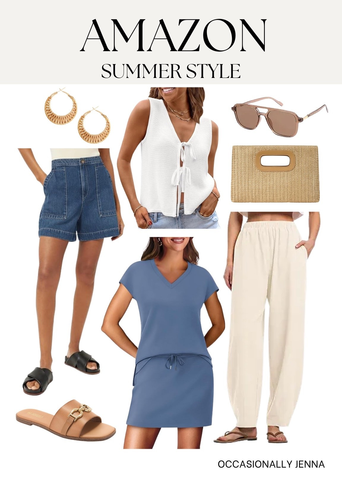 Summer style inspo on Amazon! 

#LTKgrwm #LTKSeasonal #LTKootd