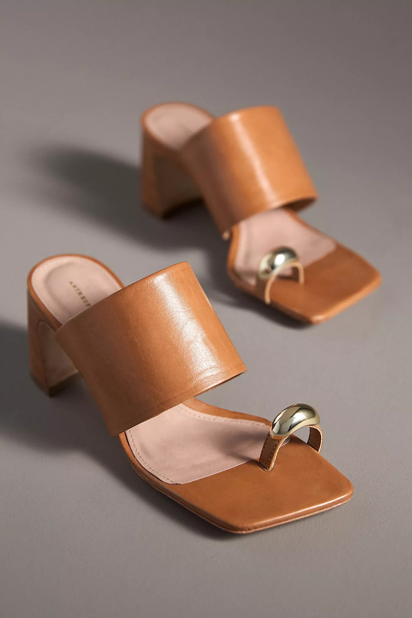By Anthropologie Toe-Ring Block-Heel Mules | Anthropologie (US)