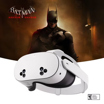 Meta Quest 3S 256GB - Batman: Arkham Shadow - All-In-One Headset | Target