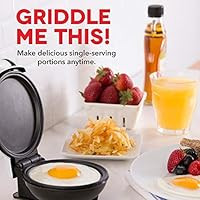 Dash DMS001WH Mini Maker Electric Round Griddle for Individual Pancakes, Cookies, Eggs & other on... | Amazon (US)