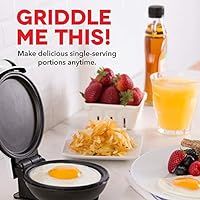 Dash DMS001WH Mini Maker Electric Round Griddle for Individual Pancakes, Cookies, Eggs & other on... | Amazon (US)