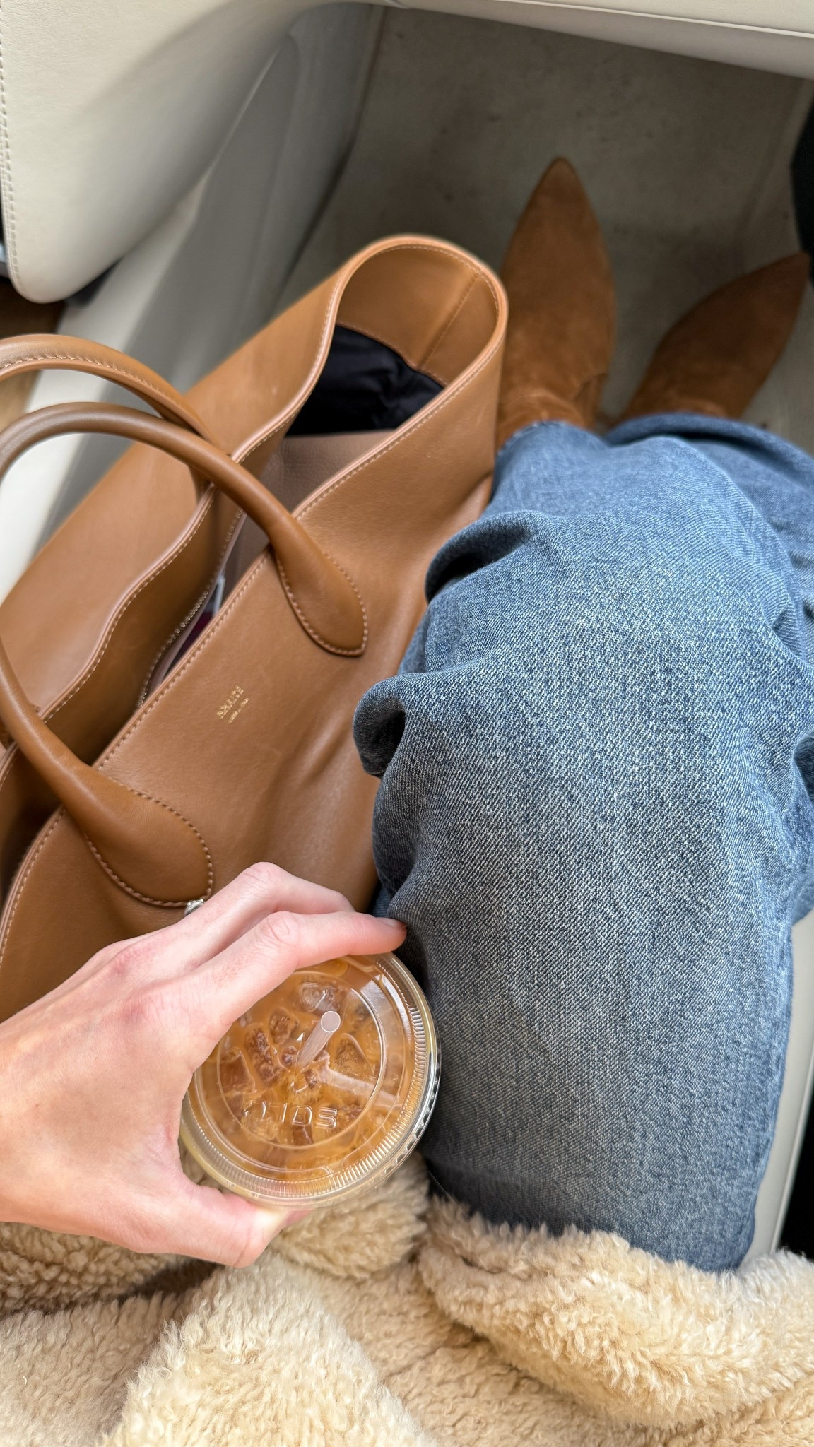 Staple winter neutrals 🤎 Boots TTS. Jeans TTS (fit like a trouser, comfortable!). Jacket’s old, linked similar! Bag is old KHAITE, similar linked!

Casual winter outfit, winter outfit inspiration, brown tote, brown booties

#LTKSeasonal #LTKootd