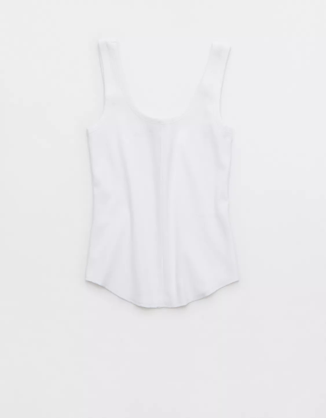 Aerie Ribbed Scoop Neck Tank Top | Aerie