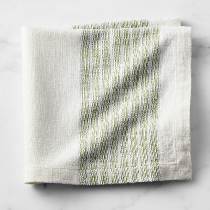 Cyprus Stripe Napkins, Set of 4 | Williams-Sonoma