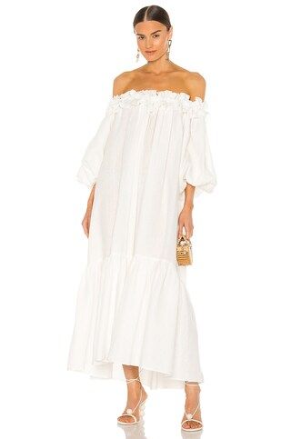 Piece of White Kalina Dress in White from Revolve.com | Revolve Clothing (Global)