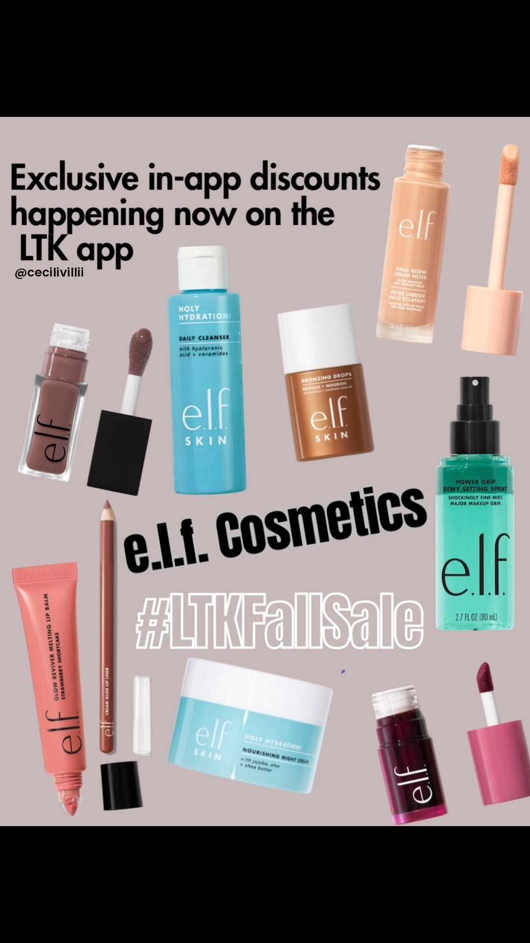 Here are some of my e.l.f. cosmetics favorites ✨
Reminder: There are exclusive in-app sales on LTK happening now 😍



#LTKFindsUnder50 #LTKBeauty #LTKFallSale