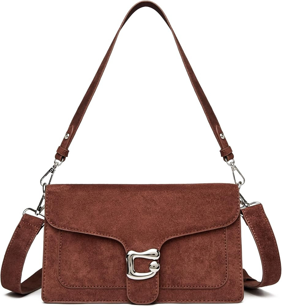 Travistar Crossbody Bags for Women Trendy - Small Cross Body Purse Shoulder Bag Leather Handbags ... | Amazon (US)