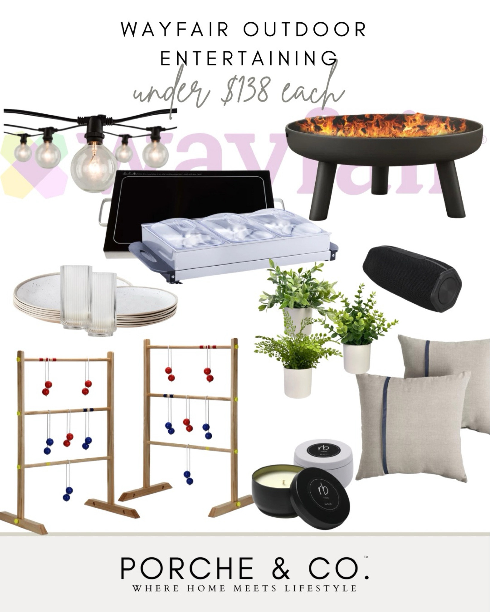 Wayfair outdoor decor, outdoor entertaining, Wayfair, outdoor fun, outdoor living
#visionboard #moodboard #porcheandco

#LTKSeasonal #LTKSummerSales #LTKHome