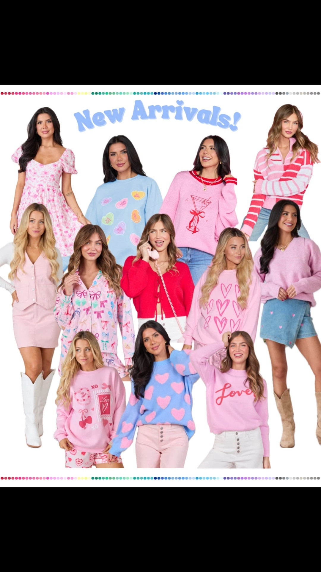 These new arrivals are perfect for Valentine’s Day AND your seasonal light summer palette! Your welcome! 😘

#LTKFindsUnder100 #LTKgrwm #LTKSeasonal