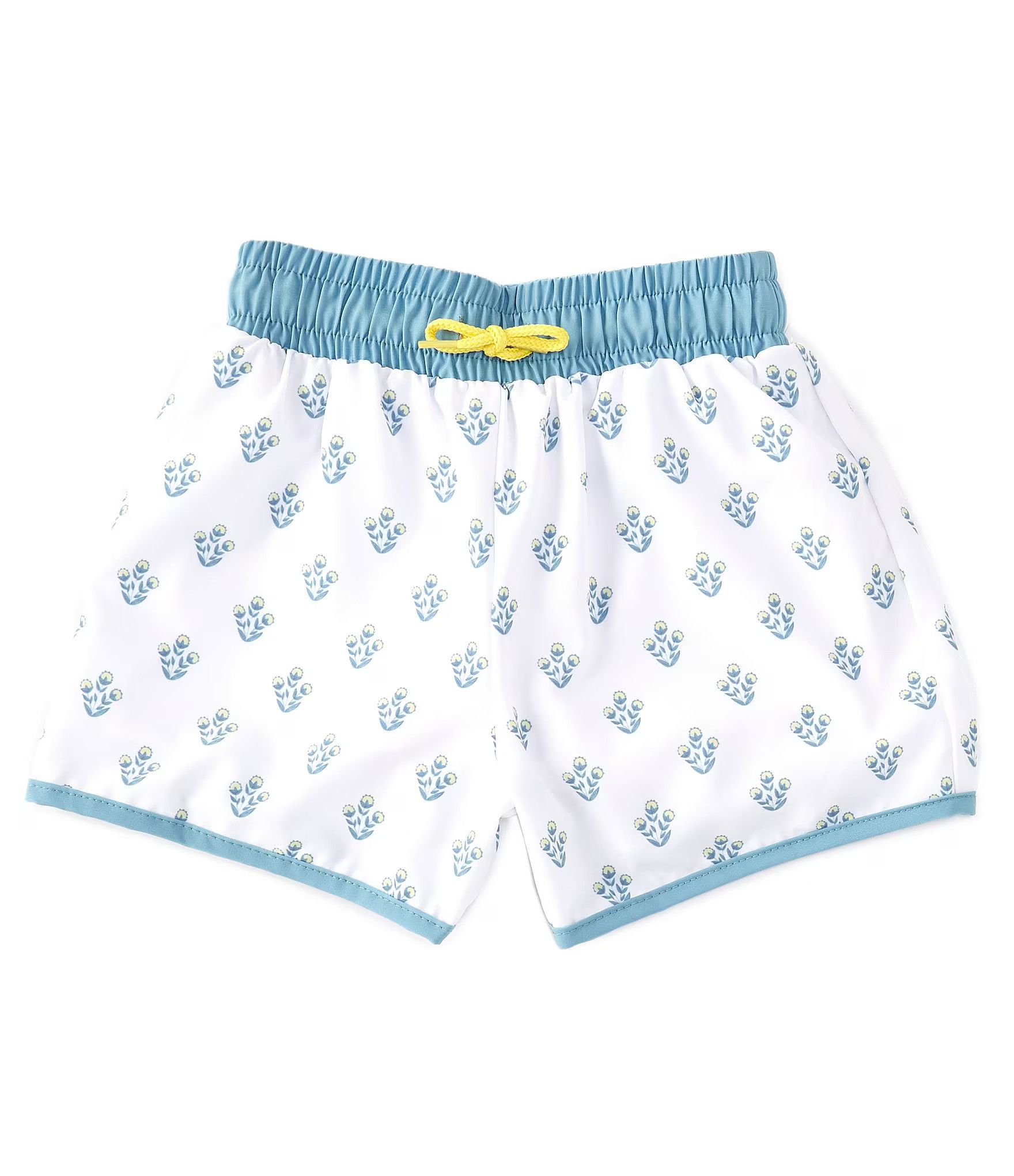 x Sun House Children's Little Boys 2T-7 Talmadge Floral Swim Trunks | Dillard's