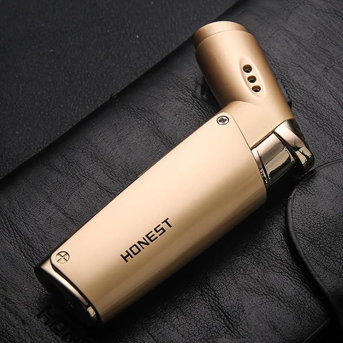 Jet Torch Cigar Lighter, Strong Flame Windproof Butane Fuel Cigarette Lighter (Excluding Butane) ... | Amazon (US)