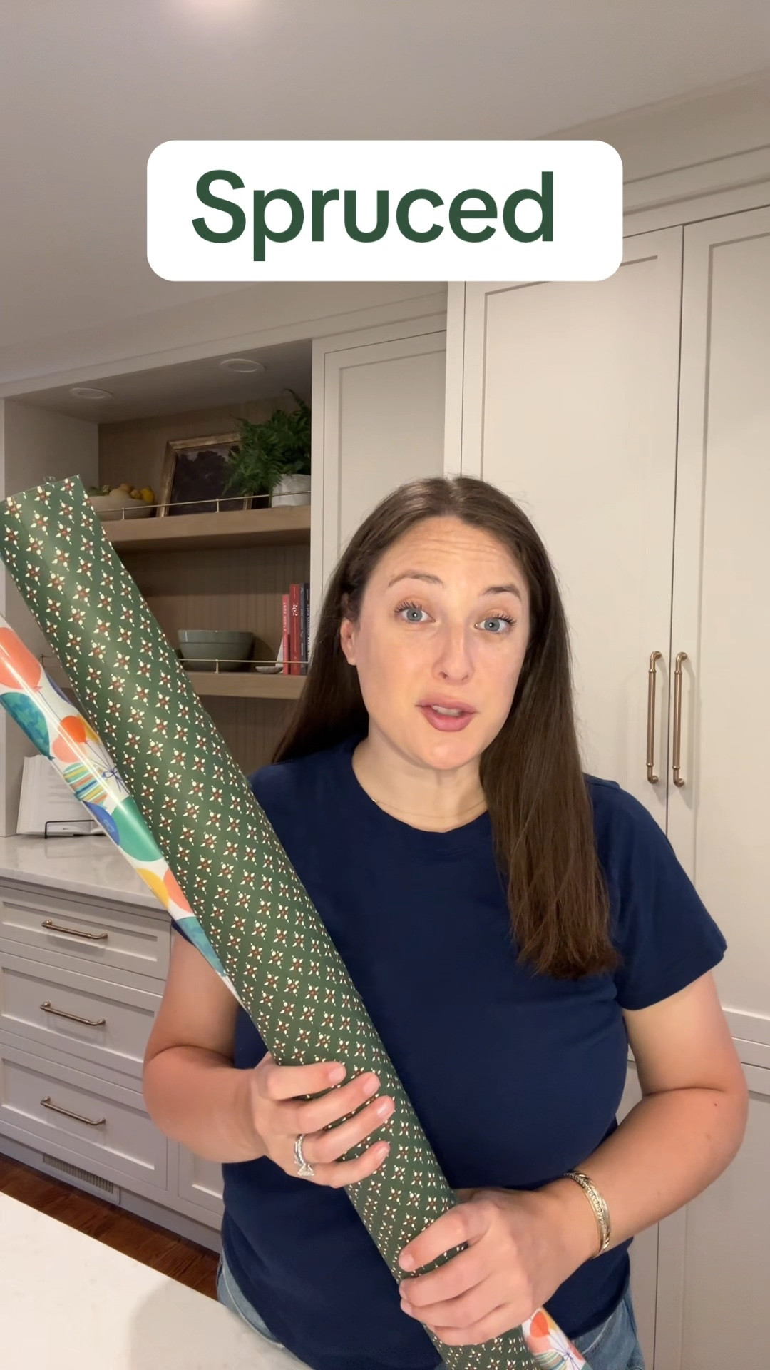 Wrapping Paper Storage Solution! My favorite product to organize gift supplies! 

#LTKFamily #LTKHome