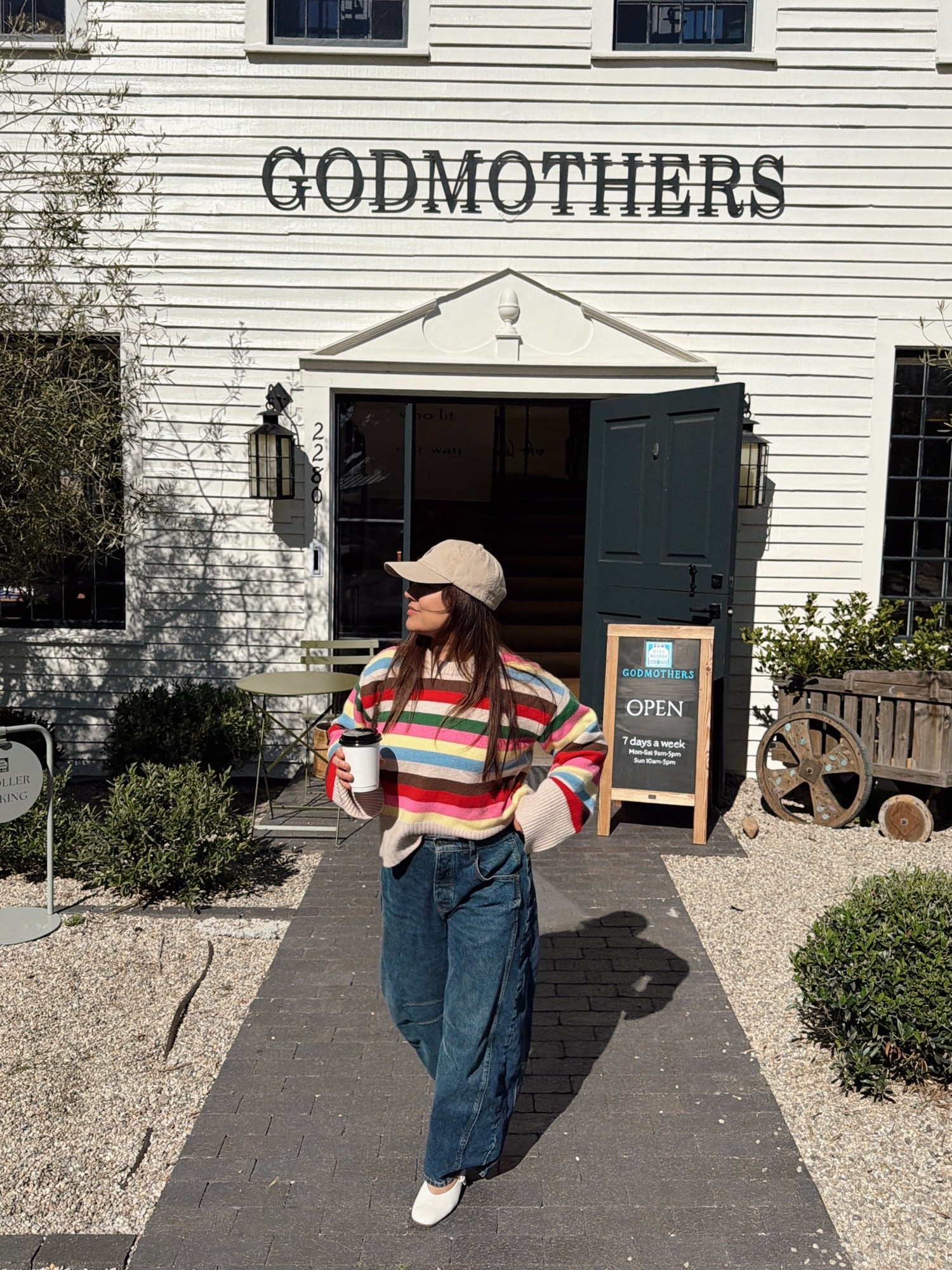 A morning in summerland x 
☕️: @dartcoffeeco x @godmothersbooks 
🍳: @summerlandbeachcafe 
📖: @godmothersbooks 
🛍️: @porch_summerland 
🚶‍♀️‍➡️: @thewellsummerland 
🍷: @summerlandwine

outfit: @shop.ltk #outfit #summerland #californja 