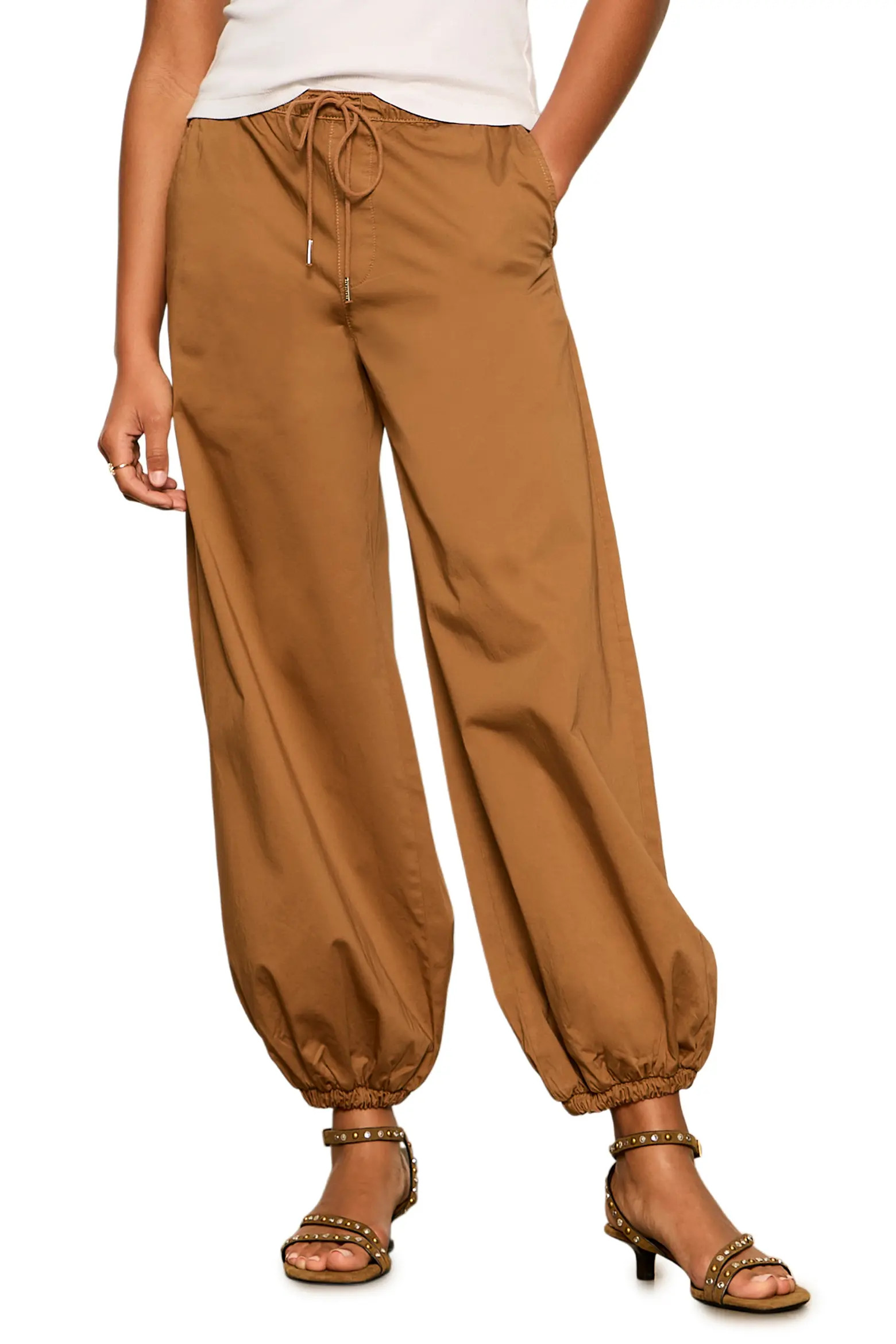 Sanctuary Float On Stretch Cotton Balloon Pants (Women) | Nordstrom | Nordstrom