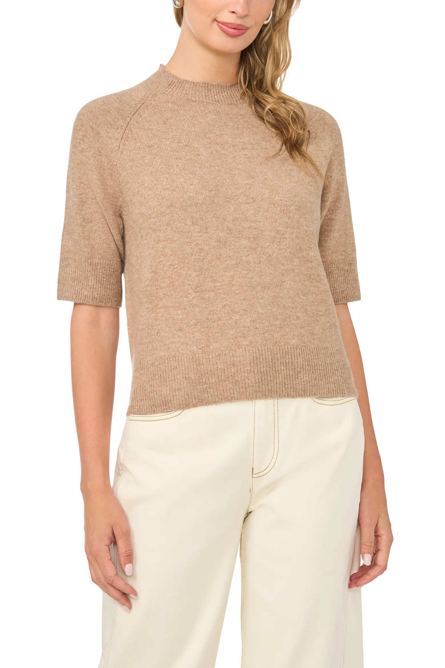 Vince Camuto Mock Neck Sweater (Women) | Nordstrom | Nordstrom