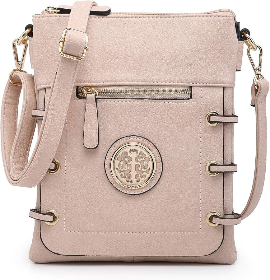 Dasein Women Lightweight Shoulder Purse Soft PU Leather Crossbody Bag Multi Pocket Travel Purses ... | Amazon (US)