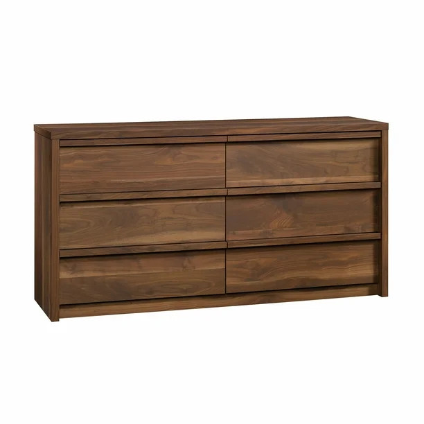 Better Homes and Gardens Montclair 6-Drawer Dresser, Vintage Walnut Finish - Walmart.com | Walmart (US)