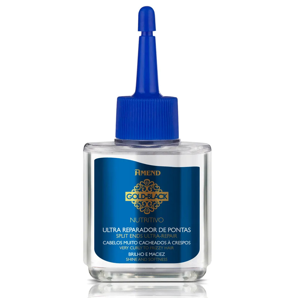 Reparador De Pontas Amend Gold Black 30ml - Drogaria Venancio | Farmácia Online com Frete Gráti... | Drogaria Venancio BR