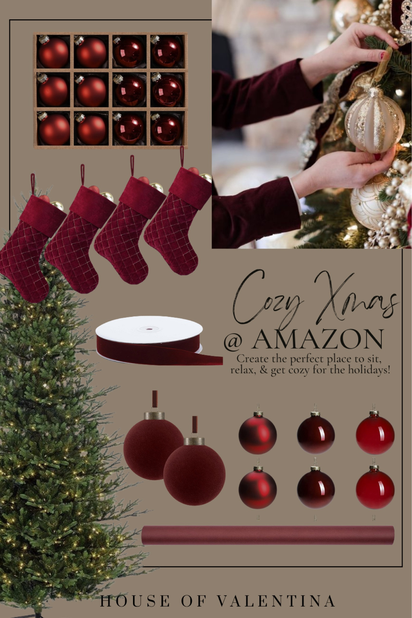 Burgundy is the viral color for Christmas decor this year and here are some favorites from Amazon!


#LTKStyleTip #LTKSeasonal #LTKHome