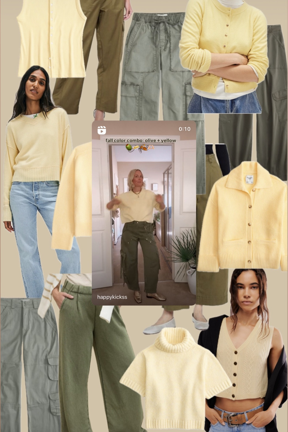 Olive & Yellow 🫒🧈

#LTKStyleTip #LTKSeasonal #LTKFindsUnder50