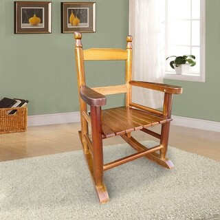 Children\\\'s rocking oak chair- Indoor or Outdoor -Suitable for kids-Durable | Bed Bath & Beyond