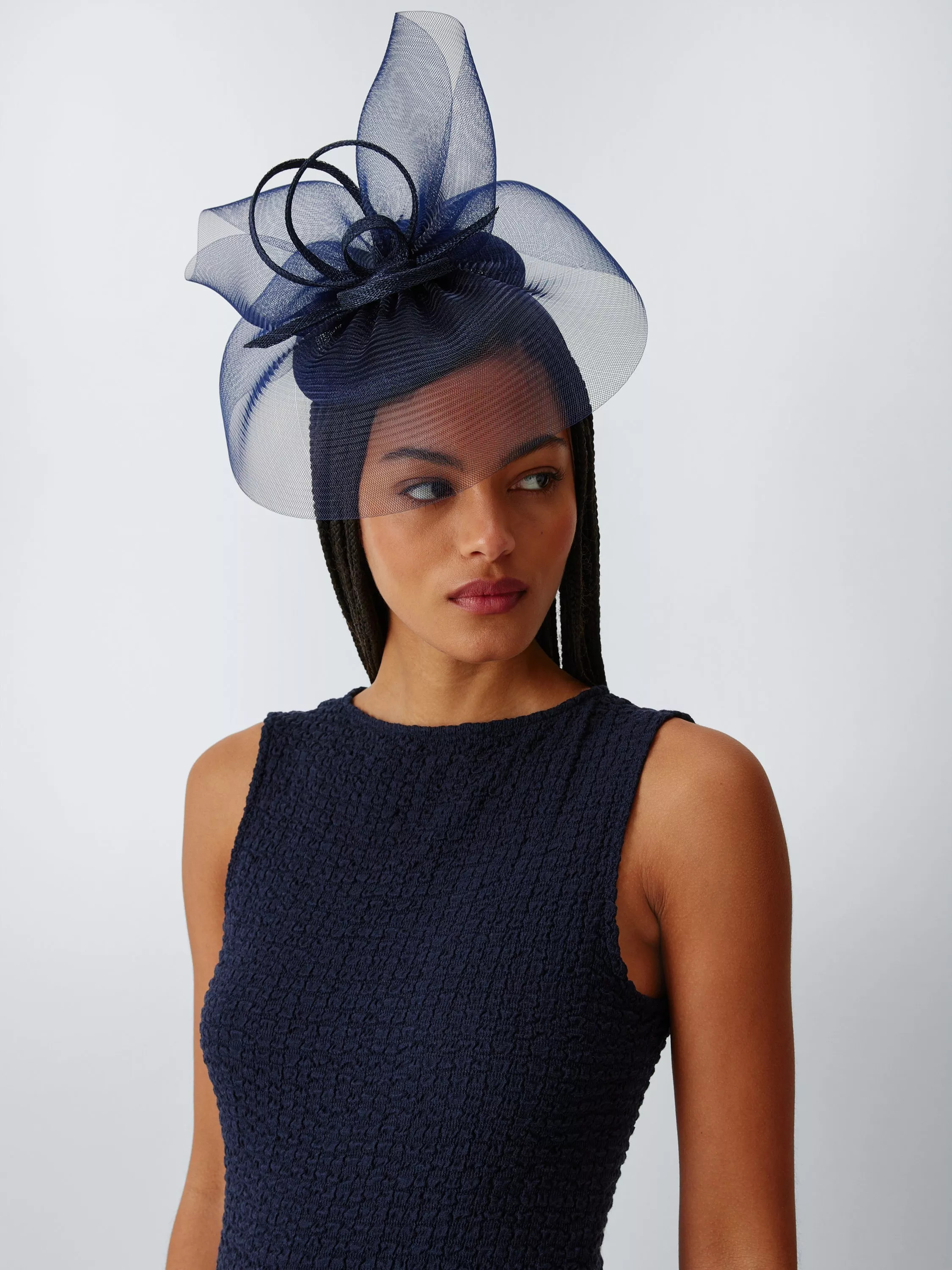 John LewisGabrielle Beret Fascinator, Navy£59.00Price promise | John Lewis (UK)