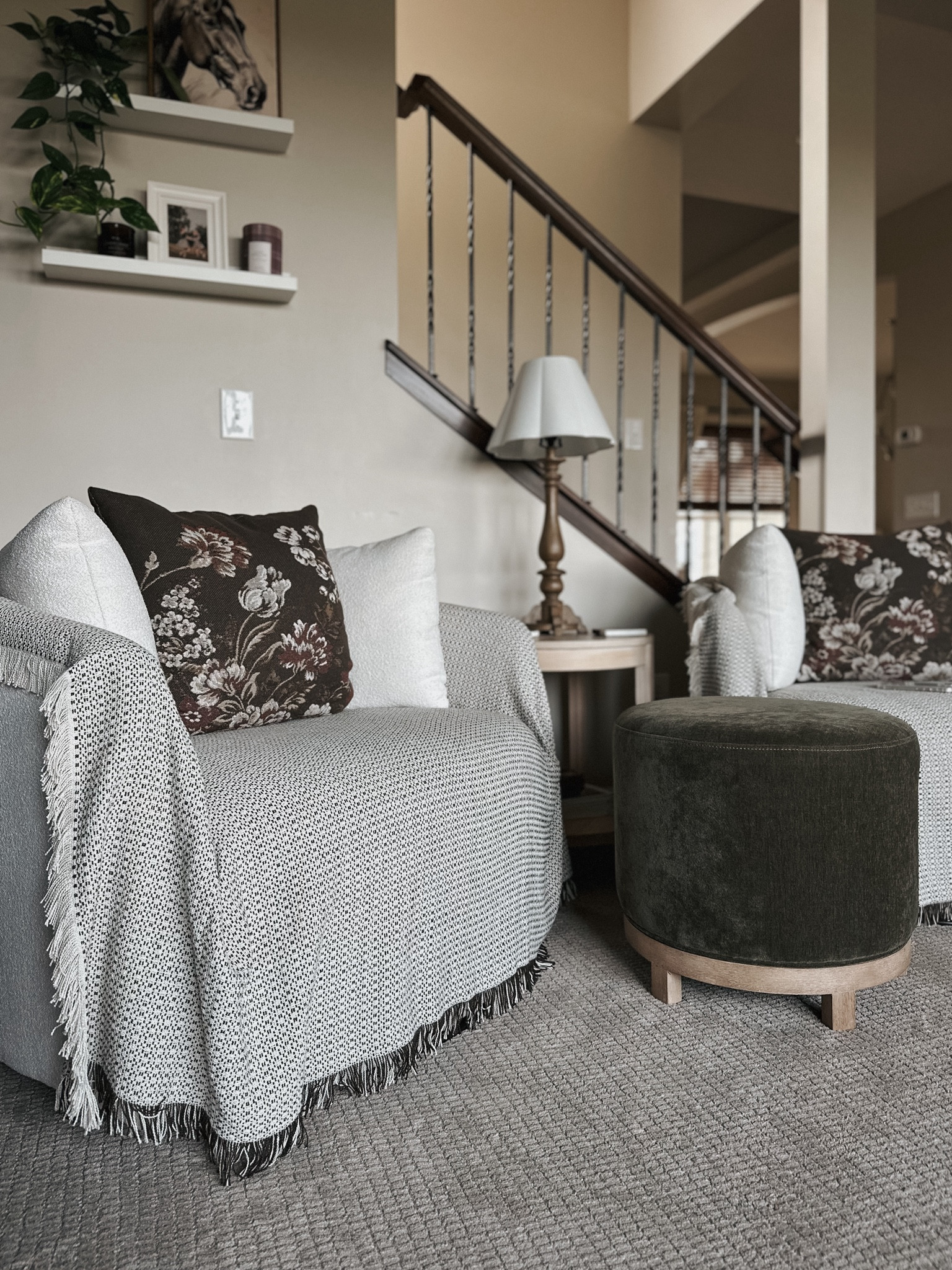 Sometimes white furniture needs a little dress-up to keep clean with kids, dogs, and everything in between. I love changing out the blankets on our chairs to add a new texture, color, and it’s a lot cheaper than buying new furniture! 





#LTKHome #LTKStyleTip #LTKSeasonal