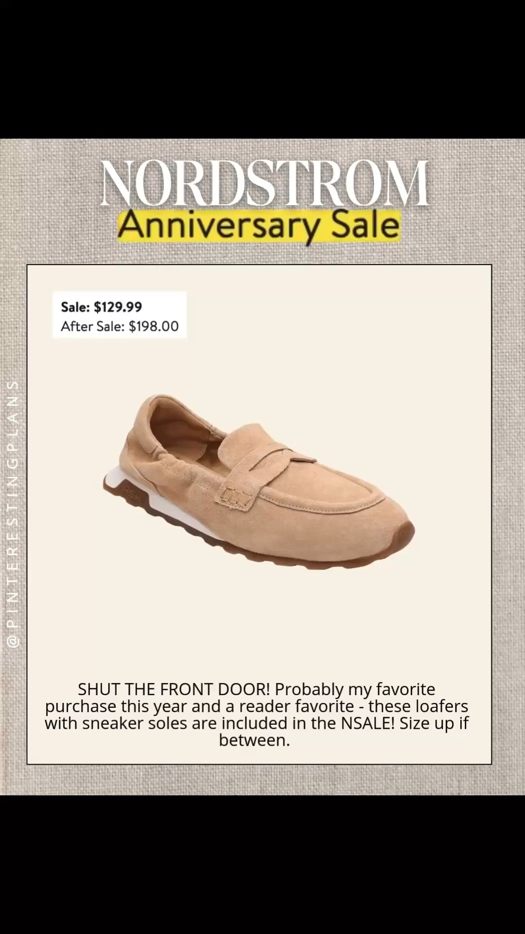 SHUT THE FRONT DOOR! Probably my favorite purchase this year and a reader favorite - these loafers with sneaker soles are included in the NSALE! Size up if between.

#LTKootd #LTKSaleAlert #LTKSeasonal