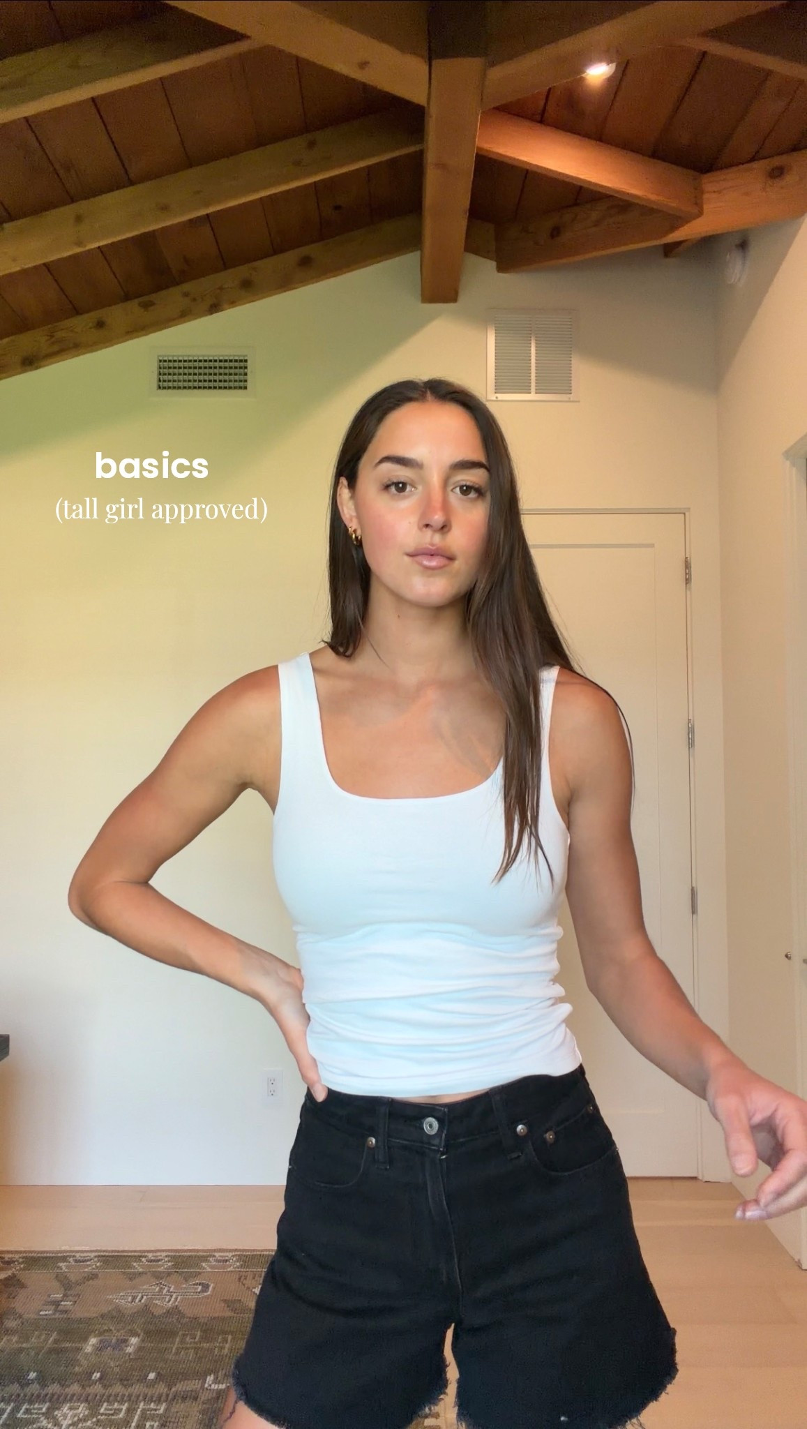 basics (unribbed/douvble kind) 
~ tall girl approved !! 

Comes in so many colors !! 

Right between a small and medium tall ✨

#LTKgrwm #LTKTall #LTKSpringSale